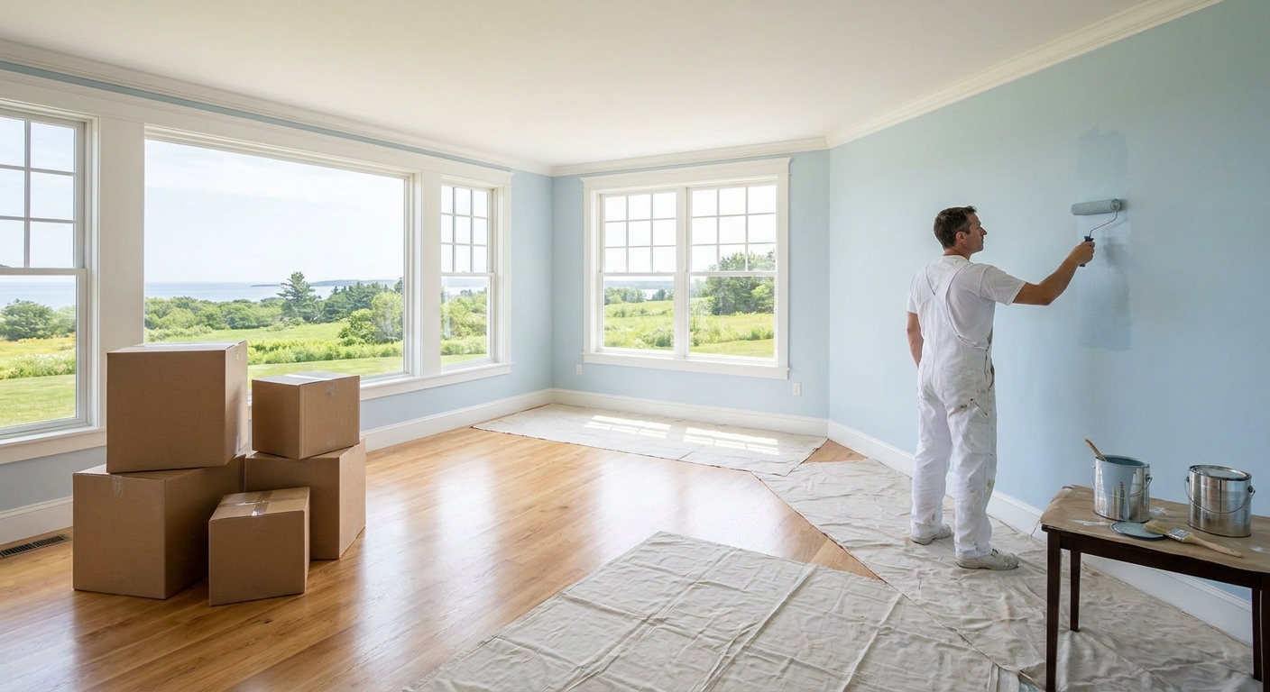 Should You Paint Your Lincolnville Home Before Moving In?