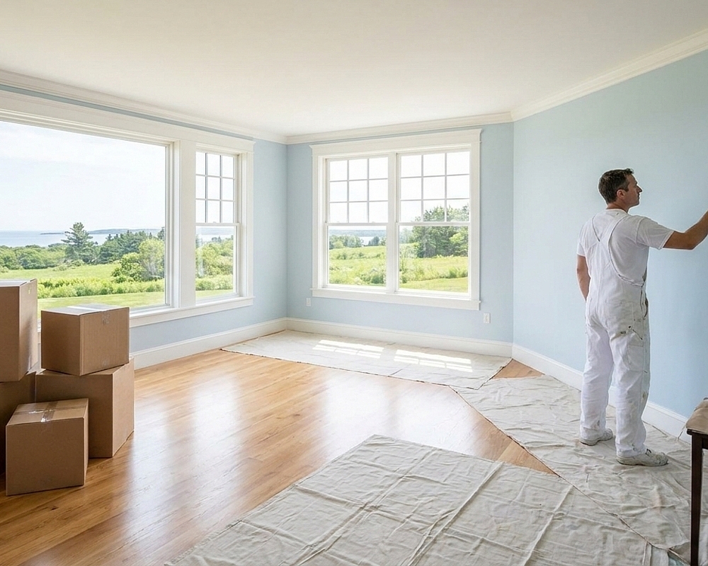 Should You Paint Your Lincolnville Home Before Moving In?