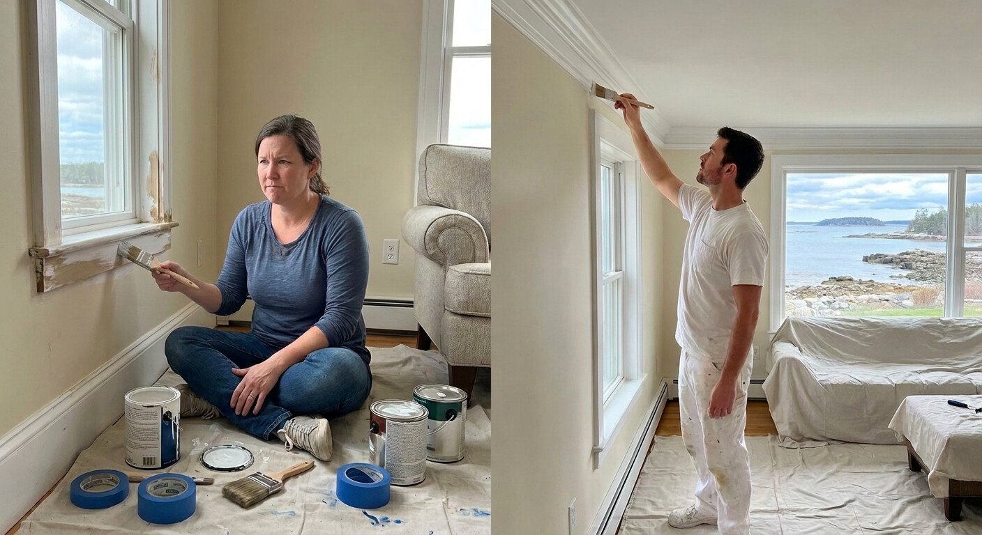 Is Professional Trim Painting Worth It for Midcoast Homeowners?