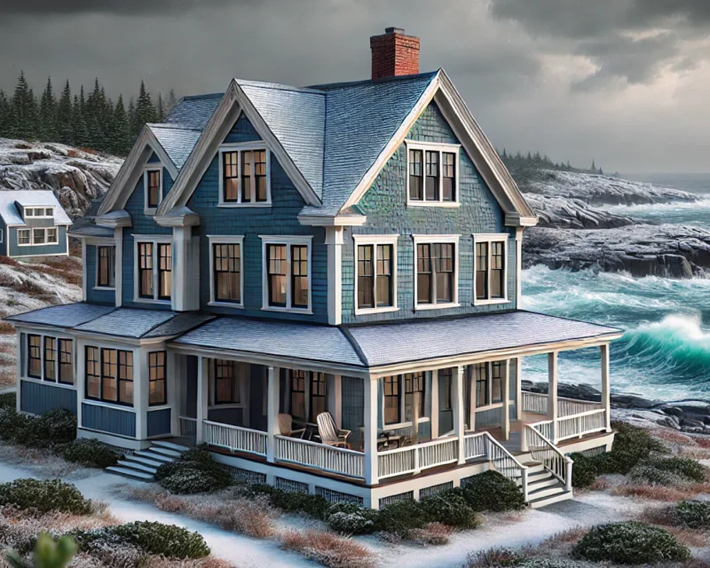 Exterior Painting in Midcoast Maine: Islesboro, Lincolnville, Camden, Rockport & Rockland