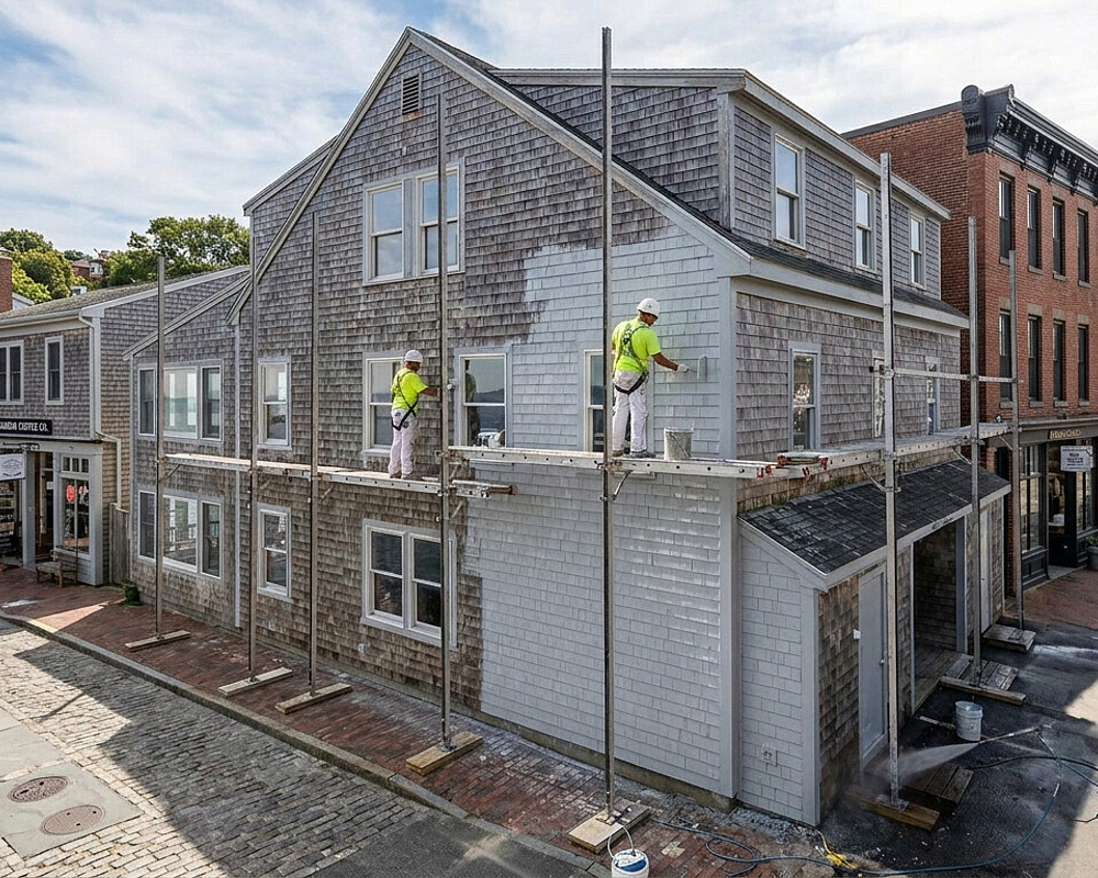 How Mid Coast Commercial Buildings Stay Looking Fresh With Paint